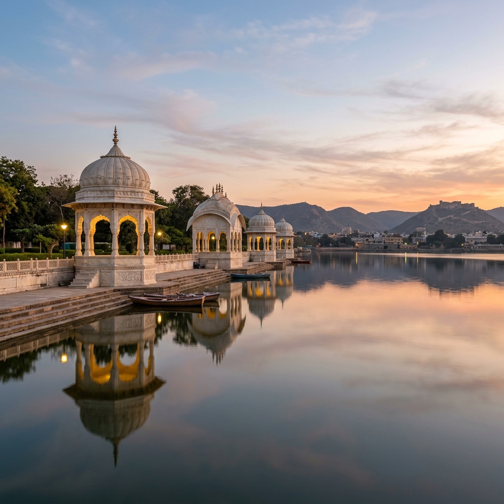 Anasagar Lake Pavilions Ajmer