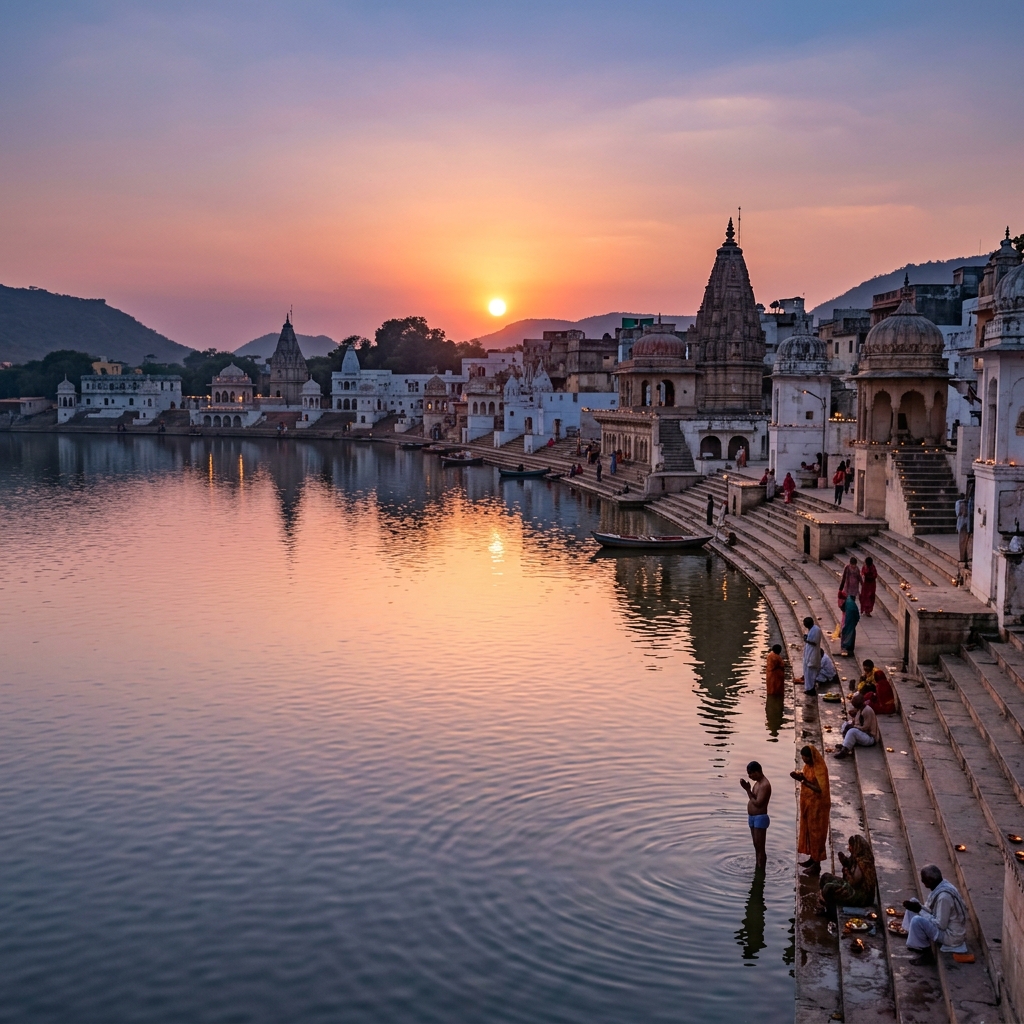 Pushkar Lake Ghats